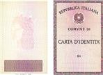 carta d'identita' cartacea